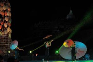 Festival Payung Indonesia @ Candi Borobudur, Kabupaten Magelang