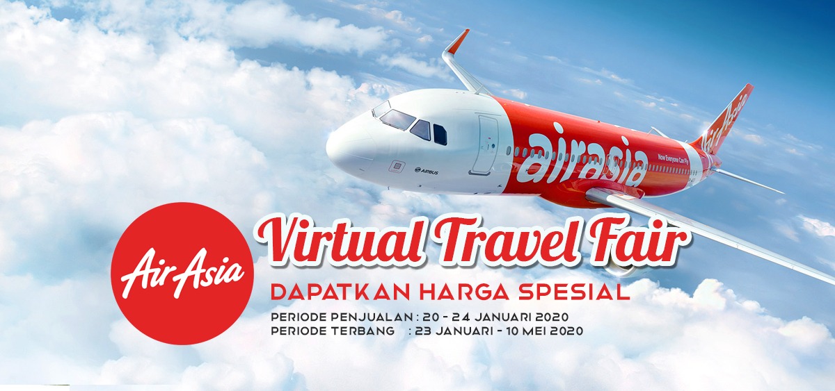 Daftar Harga Promo Tiket Pesawat AirAsia Januari 2020
