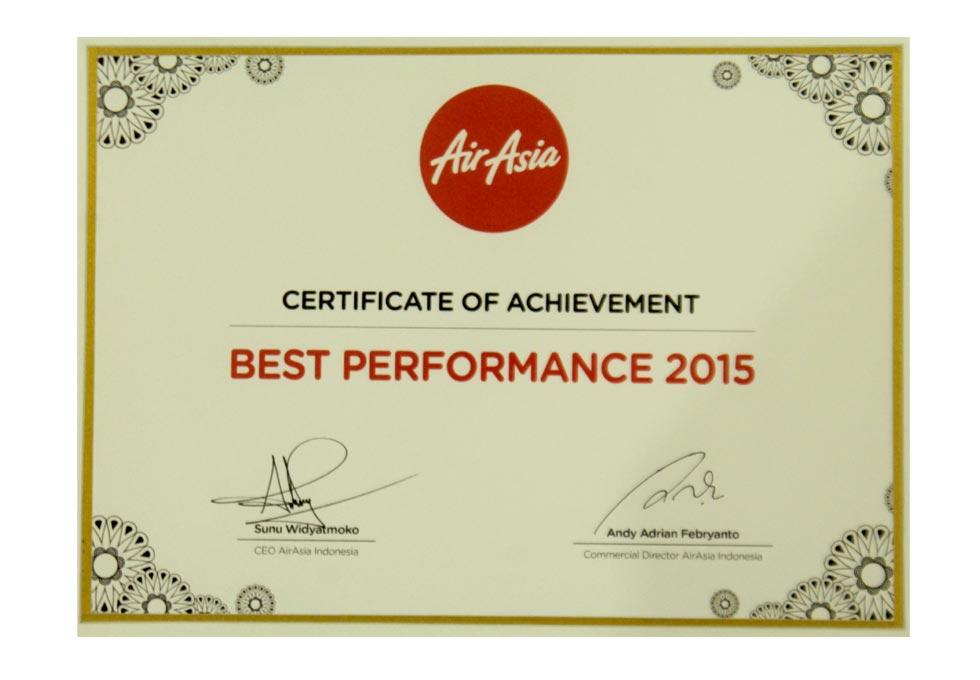 Air Asia - Best Performance 2015