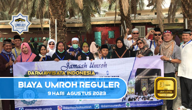 Biaya Umroh Reguler 9 Hari Agustus